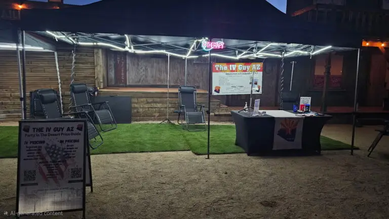 IV Guy Party In the Desert