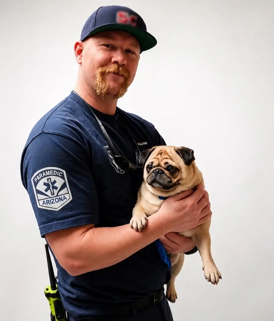 John Jr w/ Dog